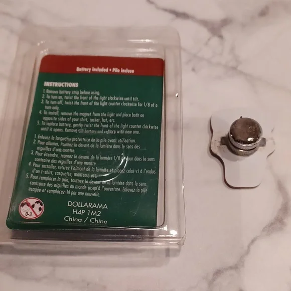 $4 Add-on Flashing Rudolph Pin - Magnetic Back - Picture 3 of 5